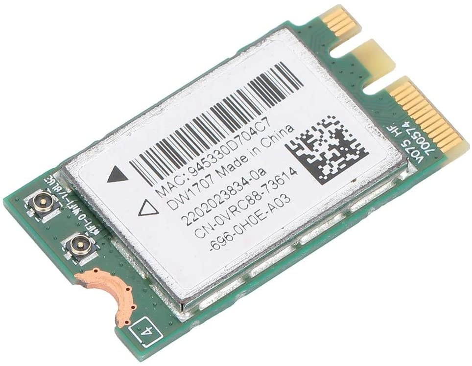 Simlug Good Compatibility Universal NGFF Network Card, Practical Wireless Network Card, High Speed Delicate Durable for Dell