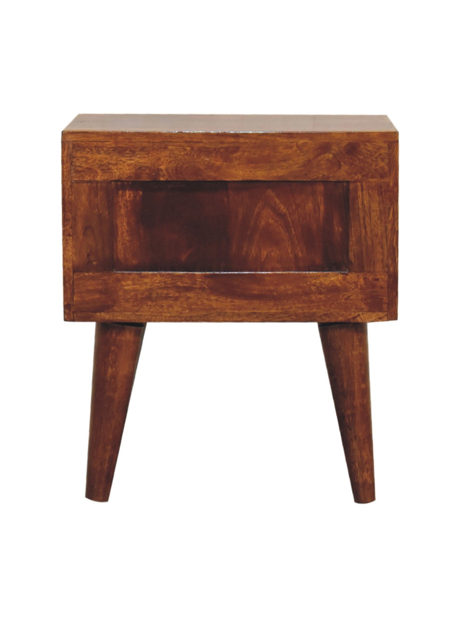 Sleepyhead Ally Teak Brown Sheesham Wood Bedside Table