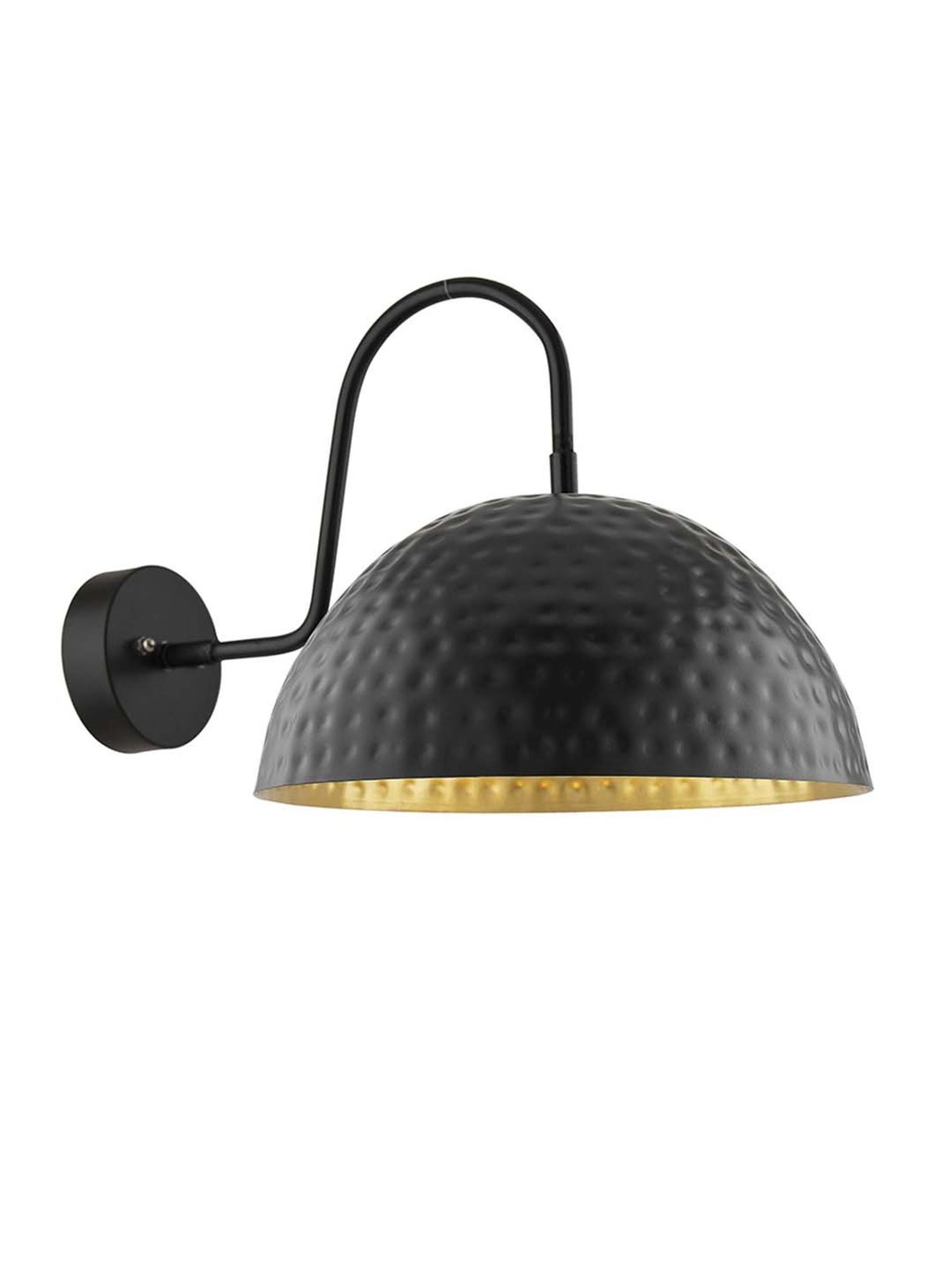 Homesake Black Pendant Wall Lamp - Set of 1