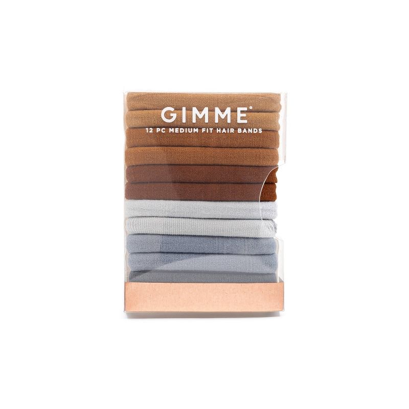 Gimme Clips Infinity Hair Bands Neutral - 12ct