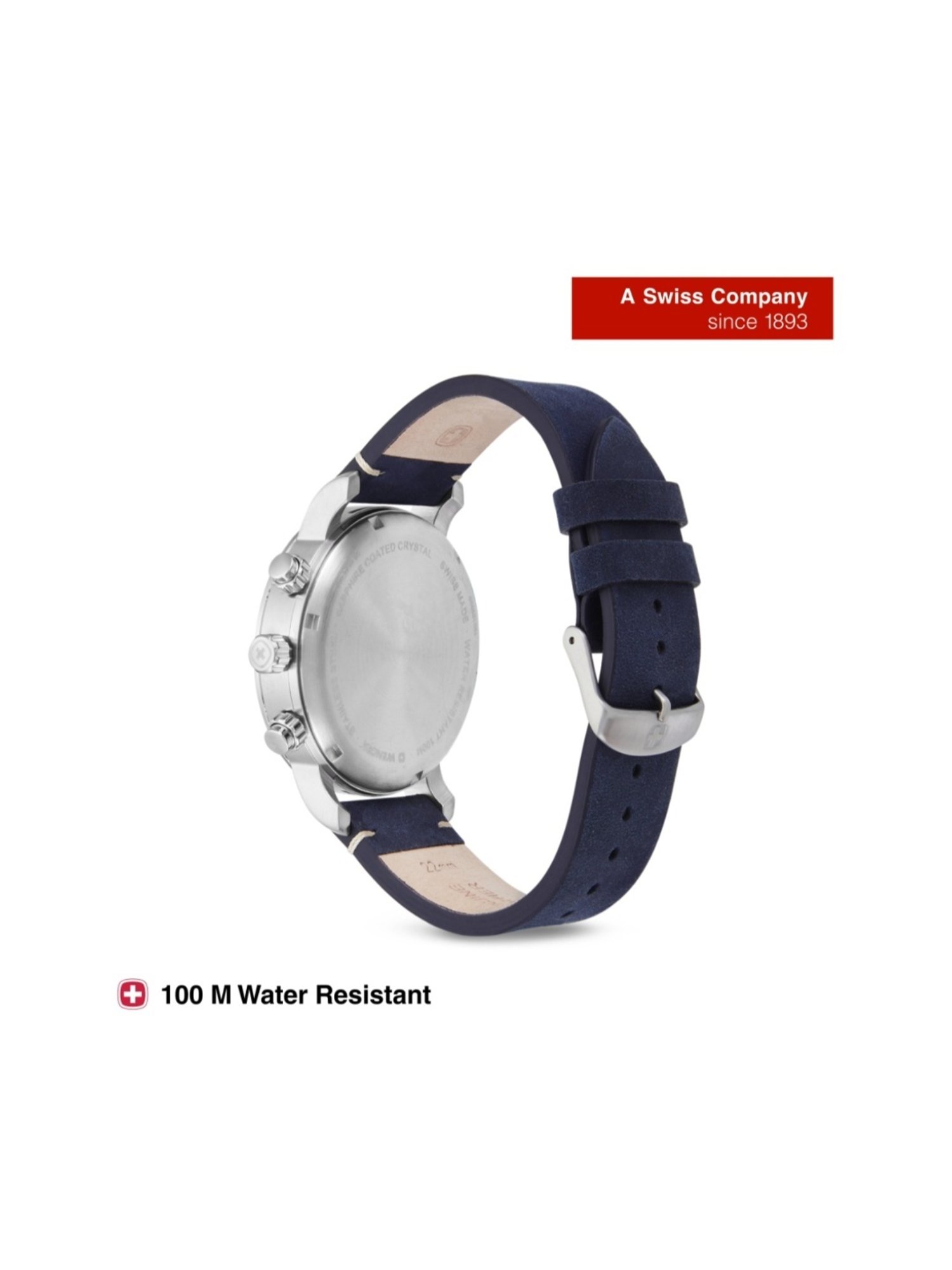 Wenger Swiss Made 01.1543.109 Attitude Chrono Analog Watch for Men