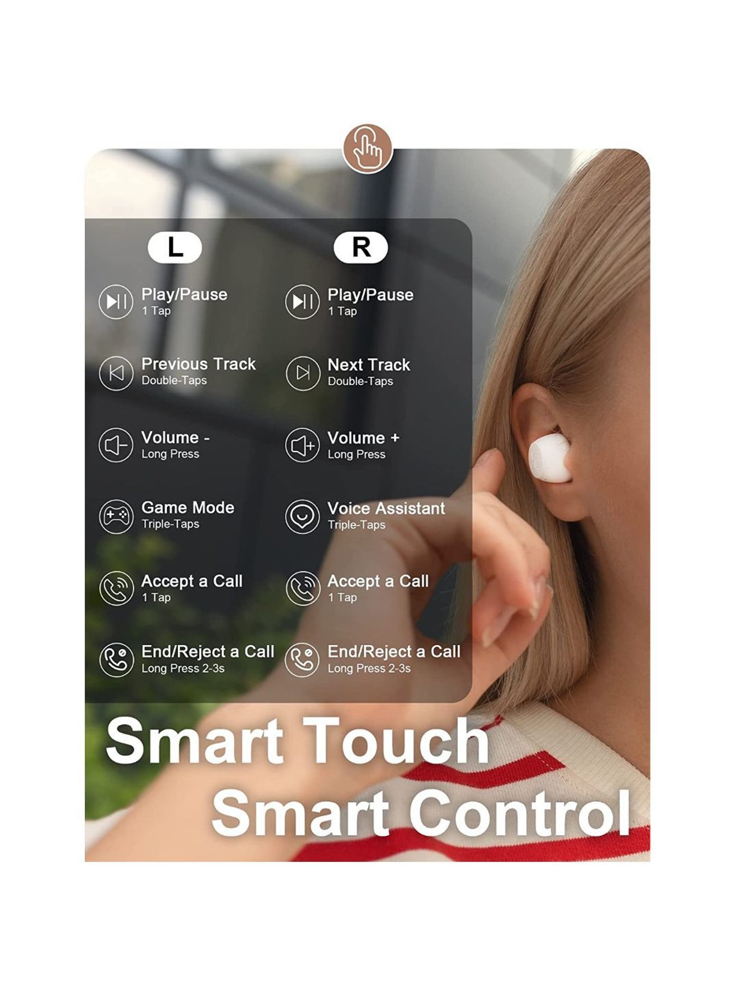 Edifier X3s True Wireless Stereo Earbuds (White)