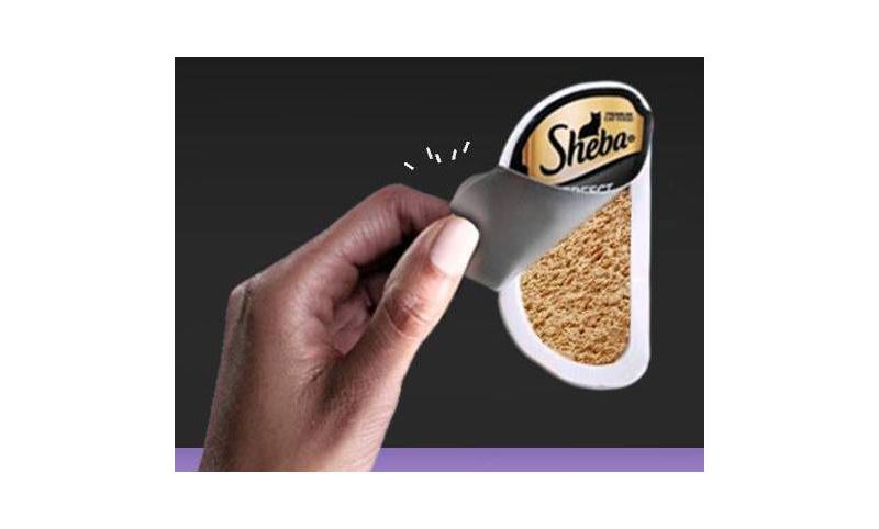 Sheba Perfect Portions Pate Chicken, Beef and Turkey Wet Cat Food - 24ct