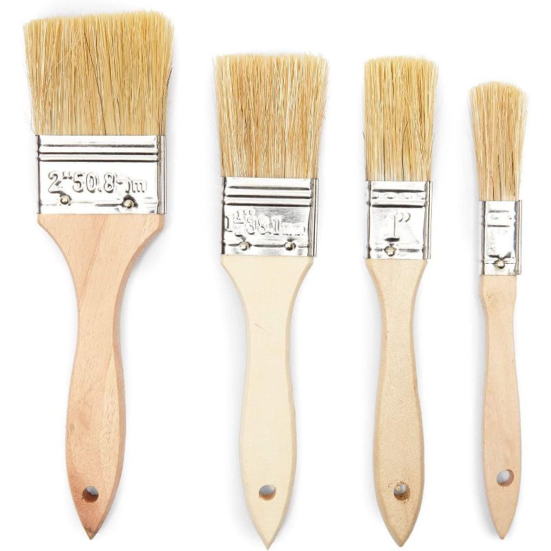 Synthetic Gold Taklon Real Value Brush Set-7/Pkg