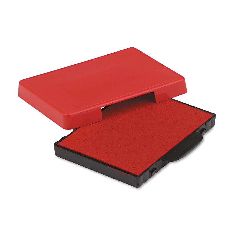 Identity Group Trodat T5460 Dater Replacement Ink Pad 1 3/8 x 2 3/8 Red P5460RD