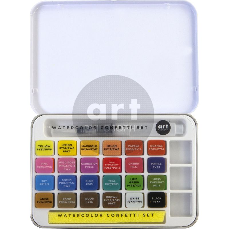 Prima Marketing Art Philosophy Watercolor Confetti Set