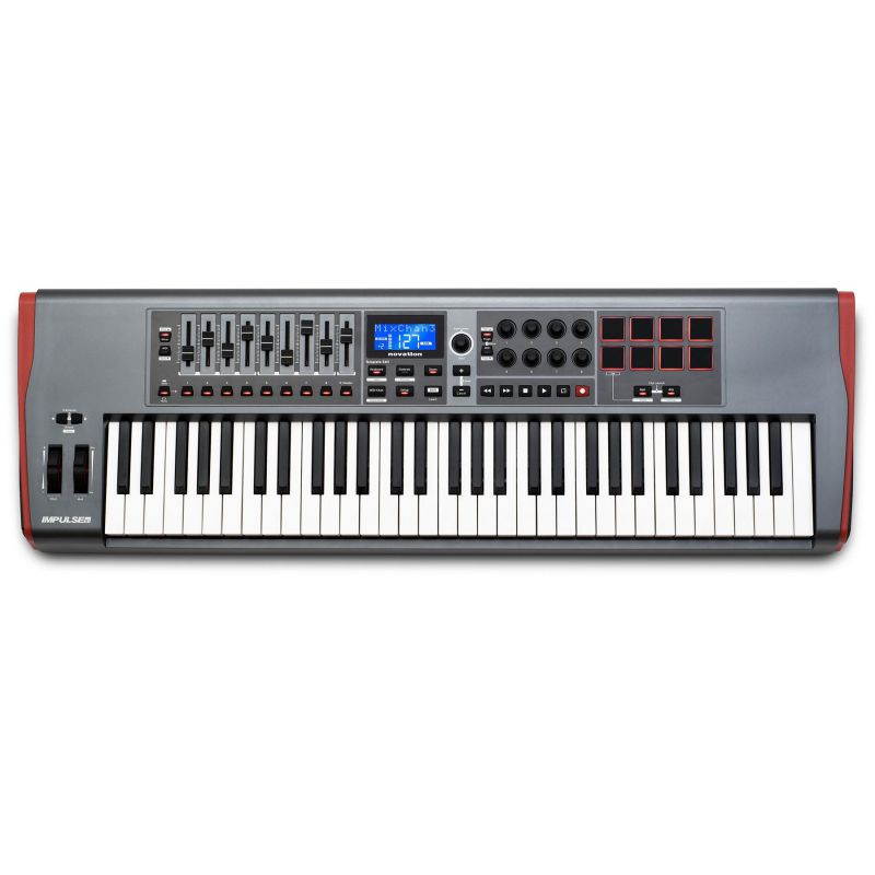 Novation Impulse 61 USB-MIDI 61-Key Controller