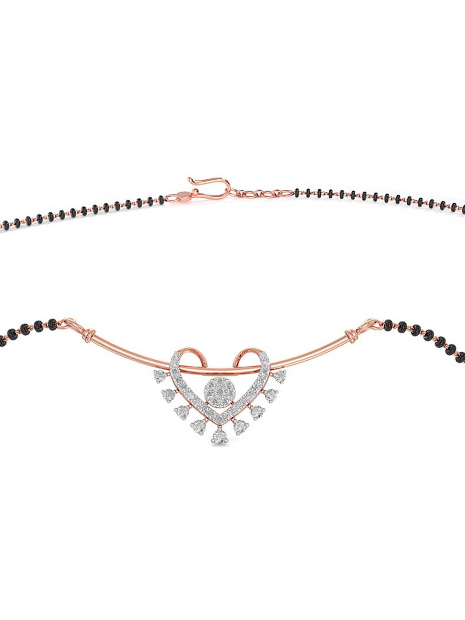 Waman Hari Pethe Jewellers 18k Gold & Diamond Mangalsutra for Women