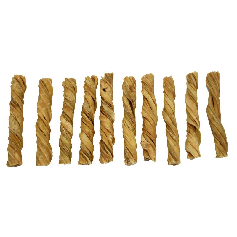 Nature Gnaws Tripe Twists Beef Dog Treats- 10ct