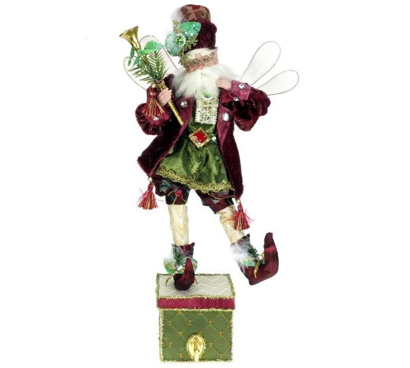 Mark Roberts Products Mark Roberts Collectible Heralding Fairy Christmas Stocking Holder - 21" #51-42164