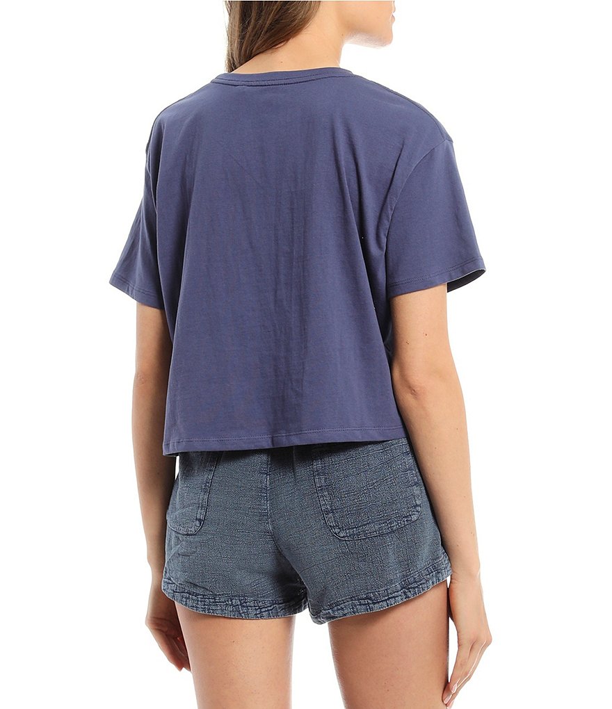 Rip Curl Short-Sleeve Sayulita Sunrise Graphic Crop Tee