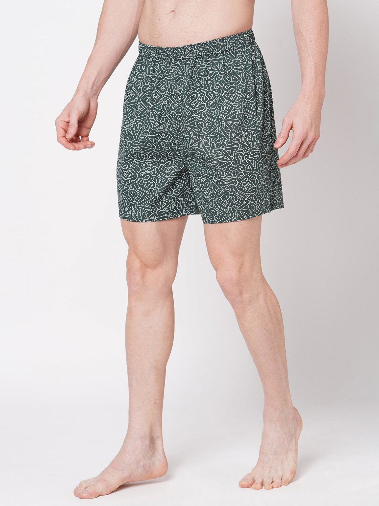 Fitz Multicolor Printed Boxer Shorts - Pack of 3