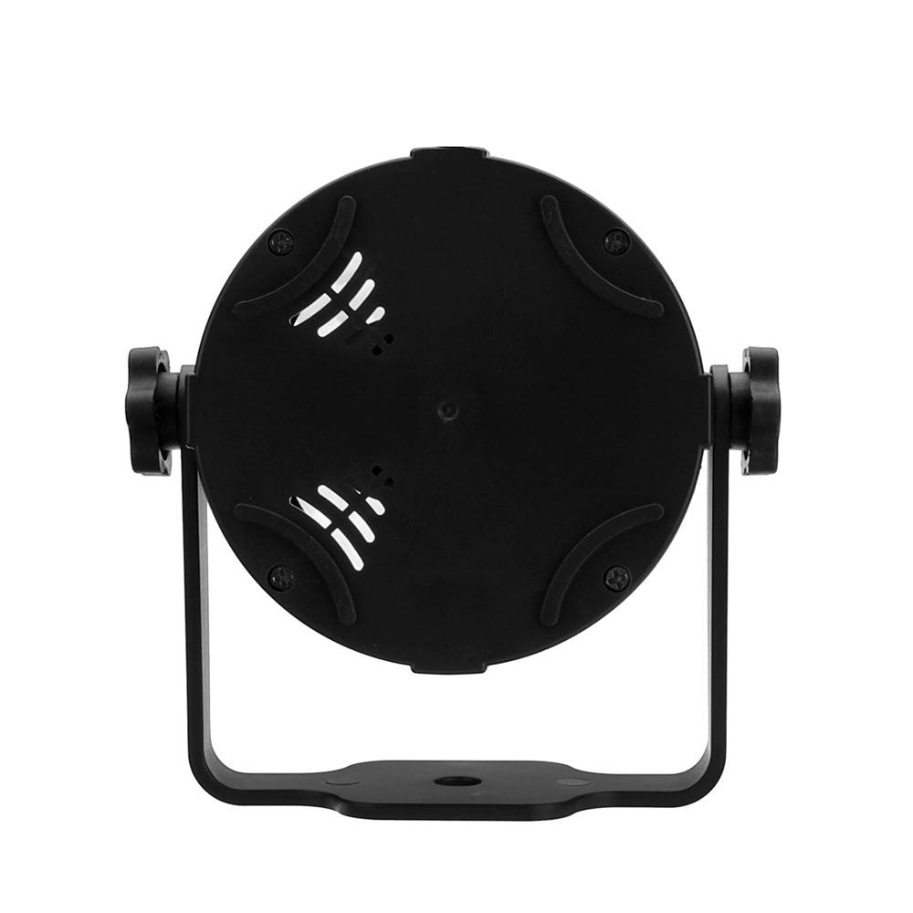 RGB Self-propelled Flash Mode Remote/ Voice Control LED Stage Light Crystal Ball Disco Club DJ Part US Plug