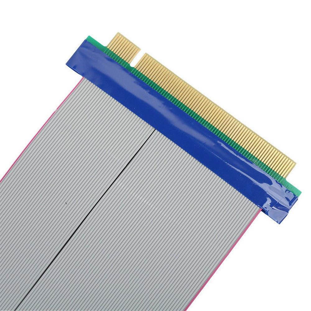 axGear PCI-E Express 16X-16X Riser Card Extender Ribbon Flexible Extension Cable