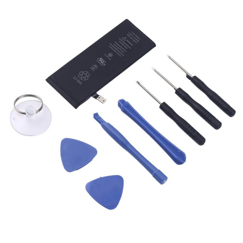 1715MAH Smart Phone Internal Replacement Battery 10pcs/set Rechargeable Li-ion Battery + Tool For iPhone 6S