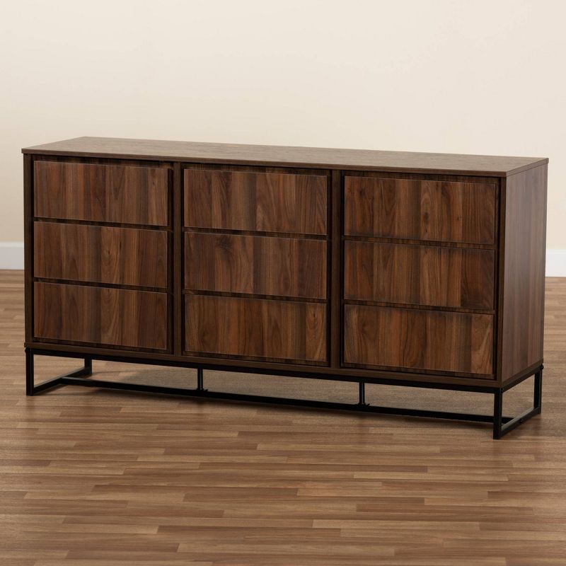 Carmel Sideboard Dark Brown/Black - Chique