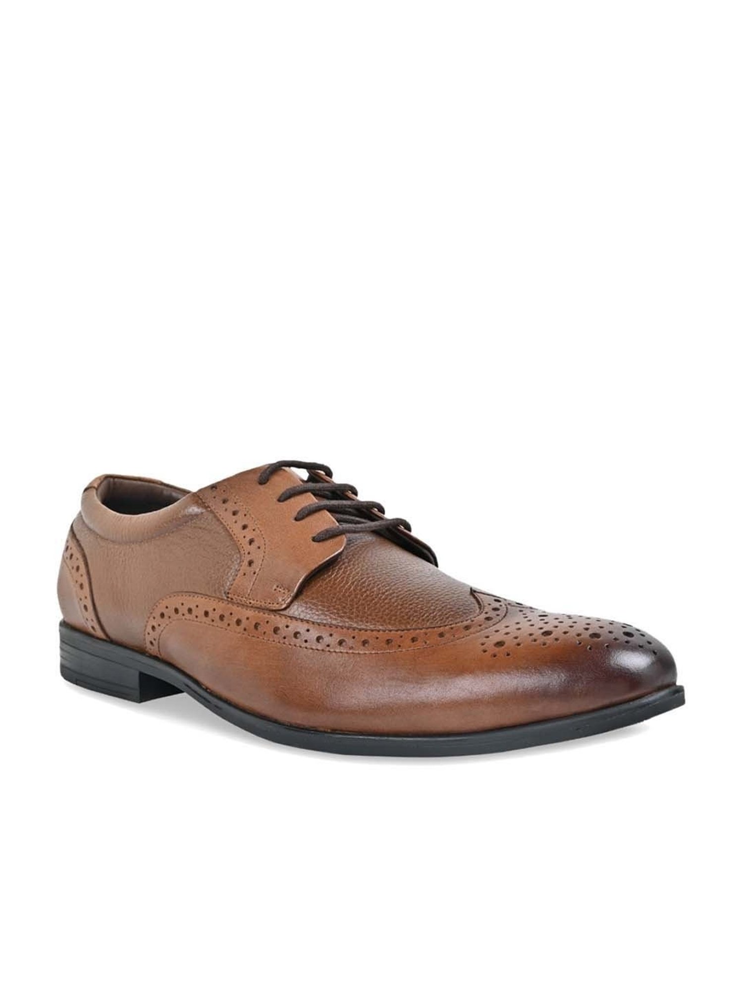 Imperio by Regal Men's Tan Brogue Shoes