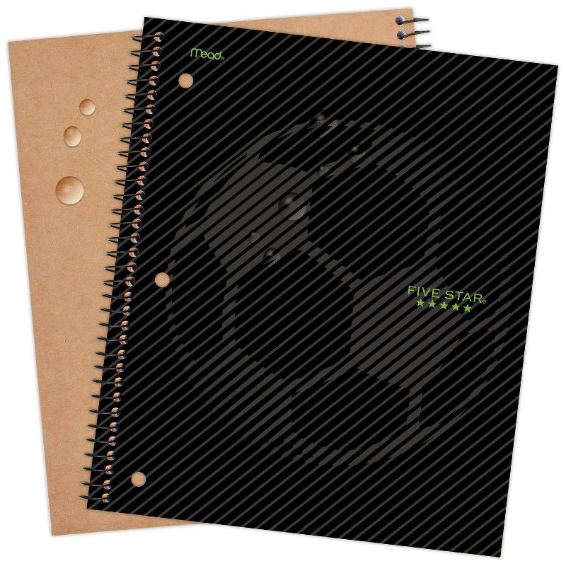 Spiral Notebook 1 Subject College Ruled Sports Soccer - Five Star
