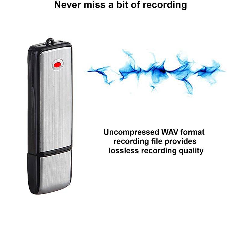 8G USB Digital Voice Recorder Crystal Clear Flash Drive Audio RecorderMini Voice Recorder