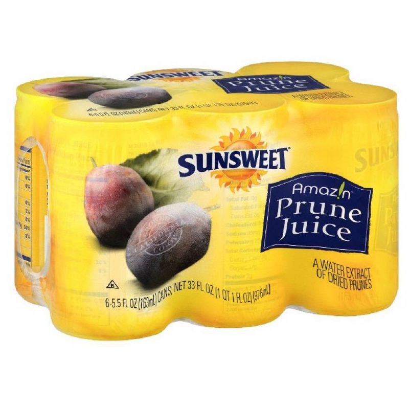 Sunsweet Prune Juice - 6pk/5.5 fl oz Cans