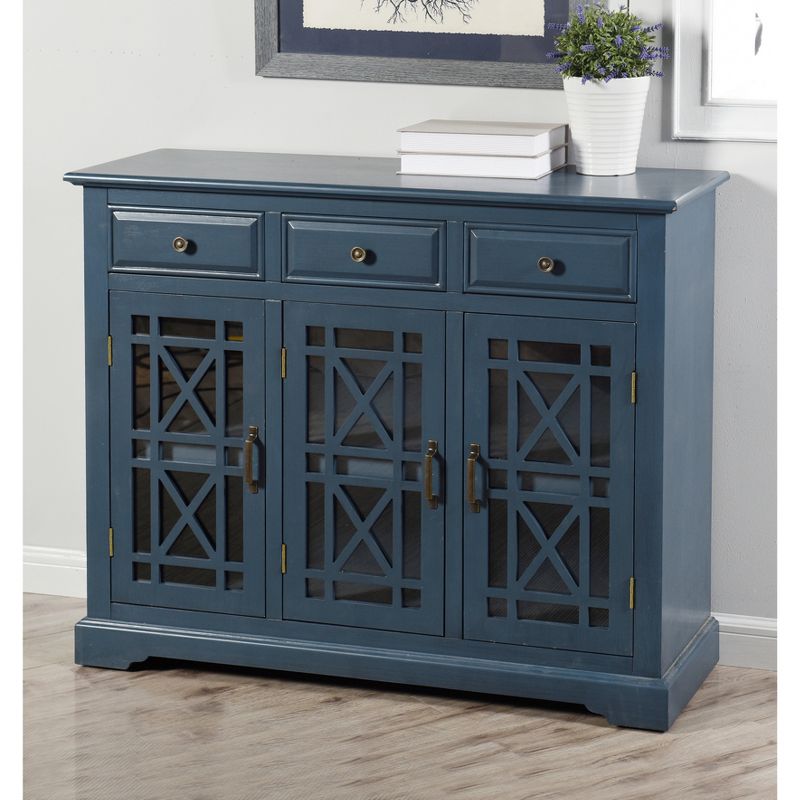 Archer Ridge Sideboard Dark Blue - StyleCraft