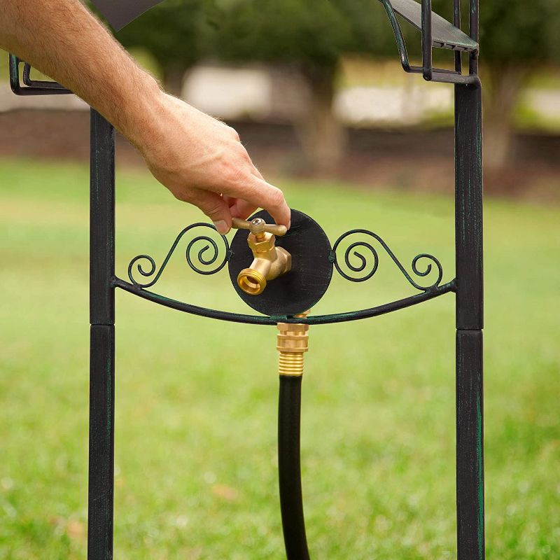 Suncast Swivel Smart Trak Hose Hideaway 225 Foot Hose Reel Storage Bin (3 Pack)