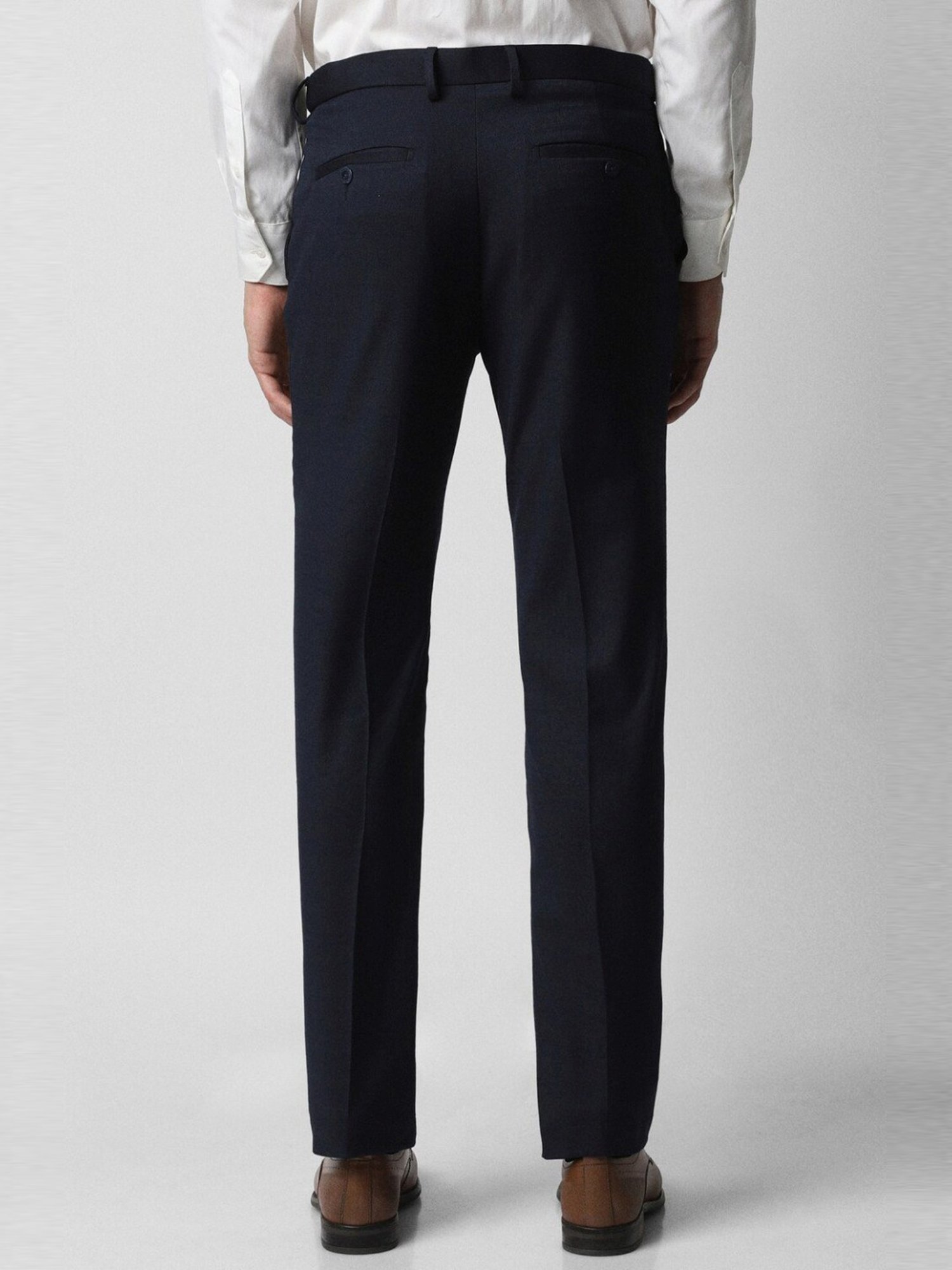 Van Heusen Navy Skinny Fit Trousers