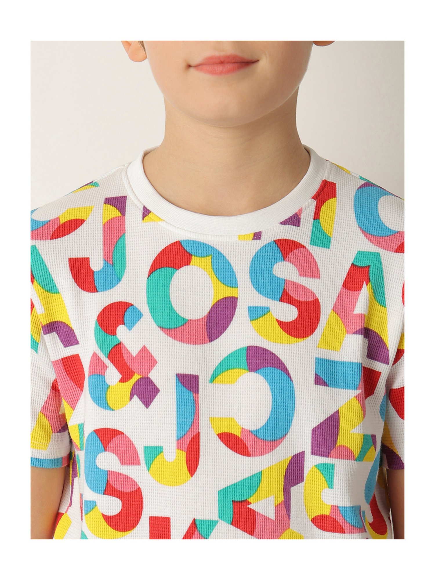 Jack & Jones Junior White Printed T-Shirt