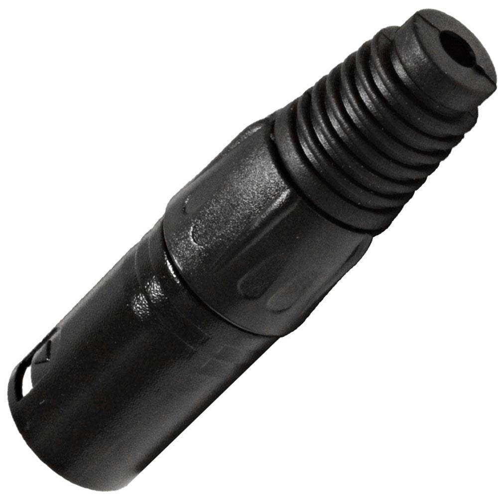 Seismic Audio - SAPT14 (4 Pack) - Black XLR Male Connector