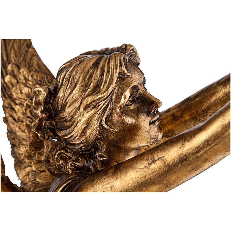 Dahlia Studios Golden Angel 38 1/2" High Statue