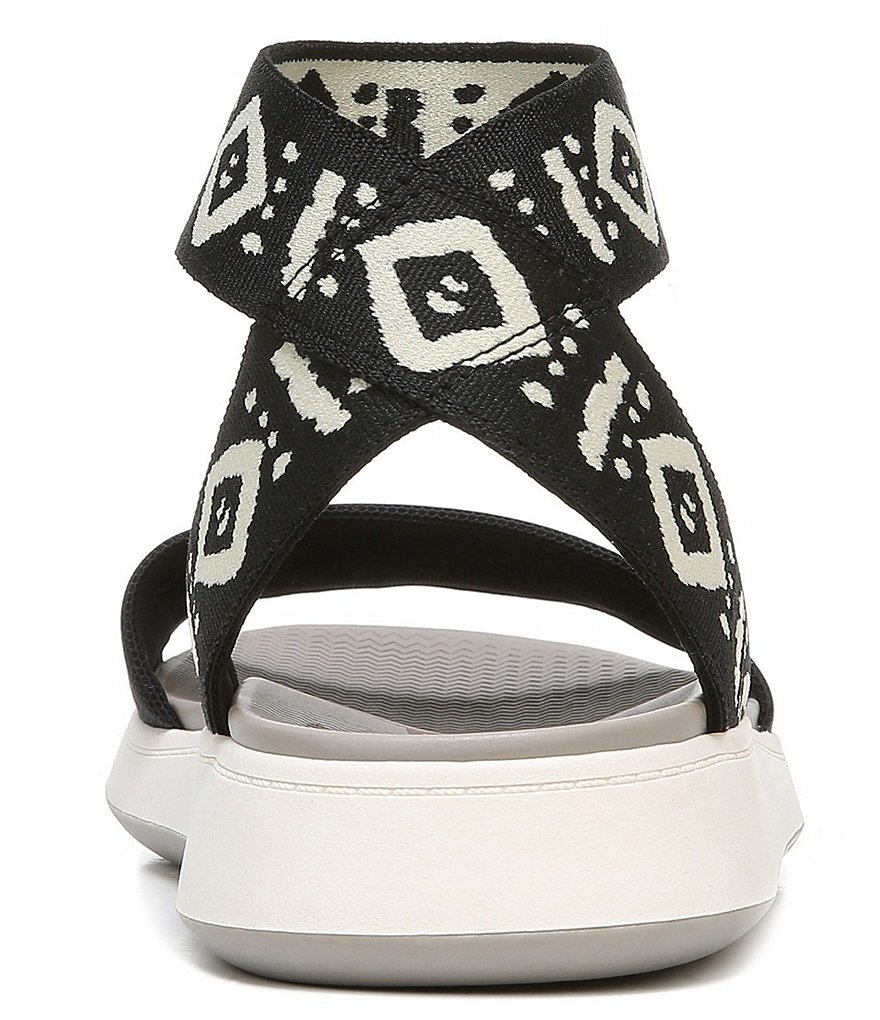 Zodiac Cyprus Tribal Print Flatform Sandals