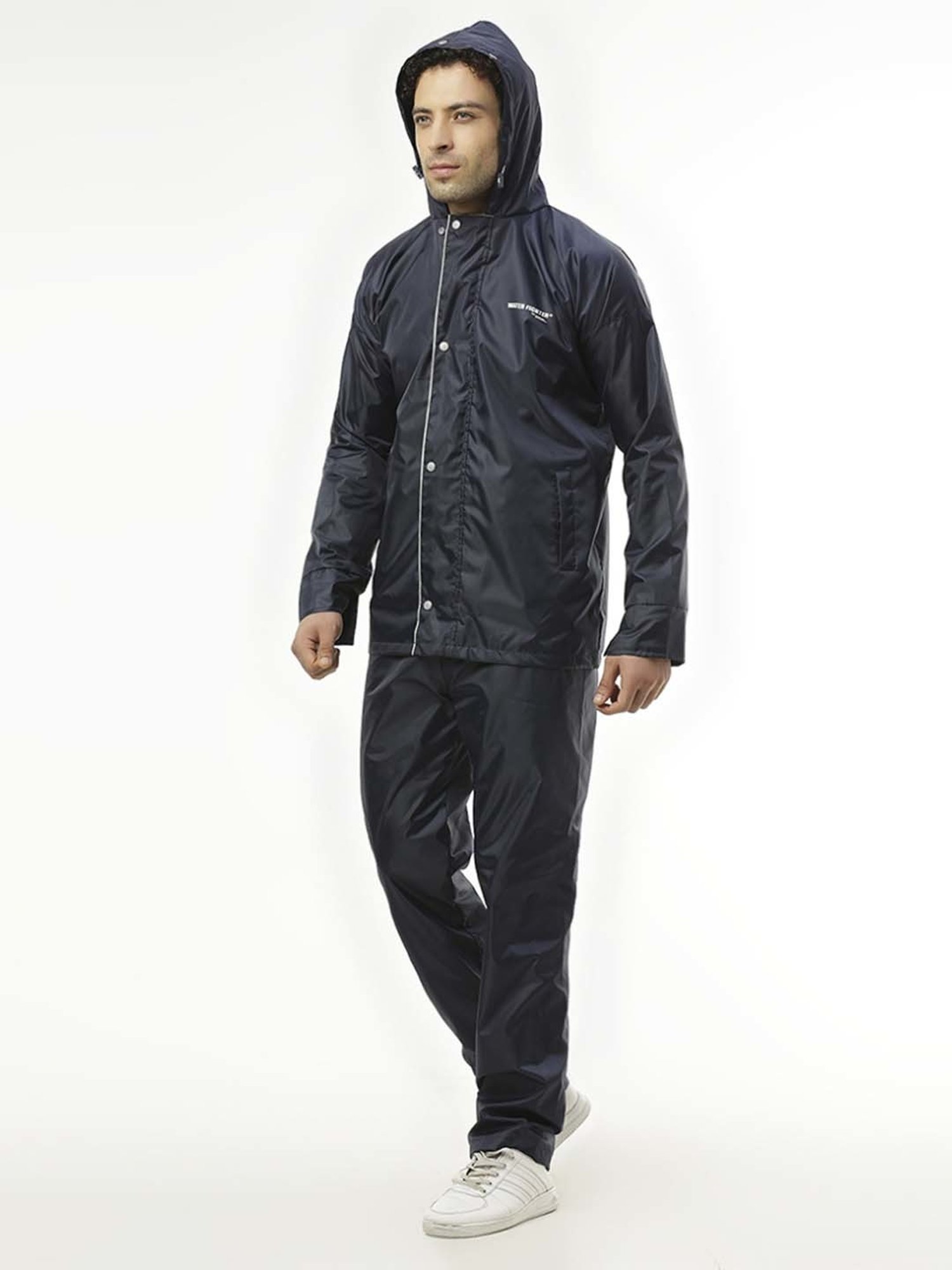 Zeel Navy Raincoat Set