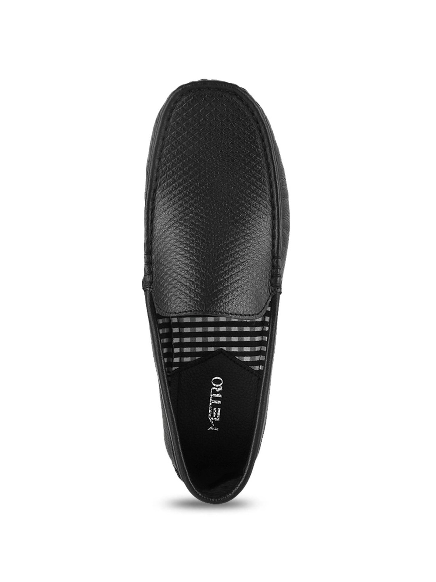 Metro Kids Black Casual Loafers
