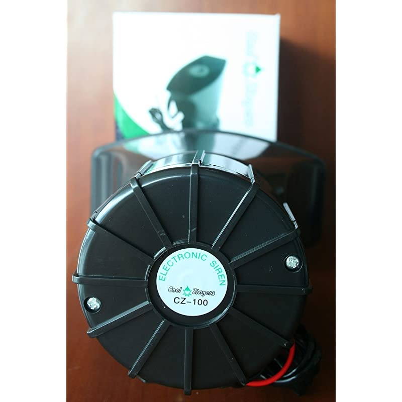 100 Watt Police Siren 5 Sound Emergency Vehicle Warning Speaker PA System Microphone 12v