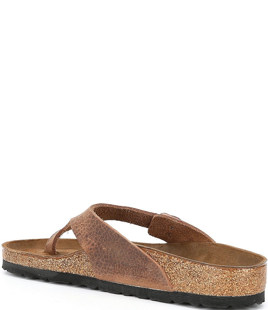 Birkenstock Men's Como Leather Thong Sandals