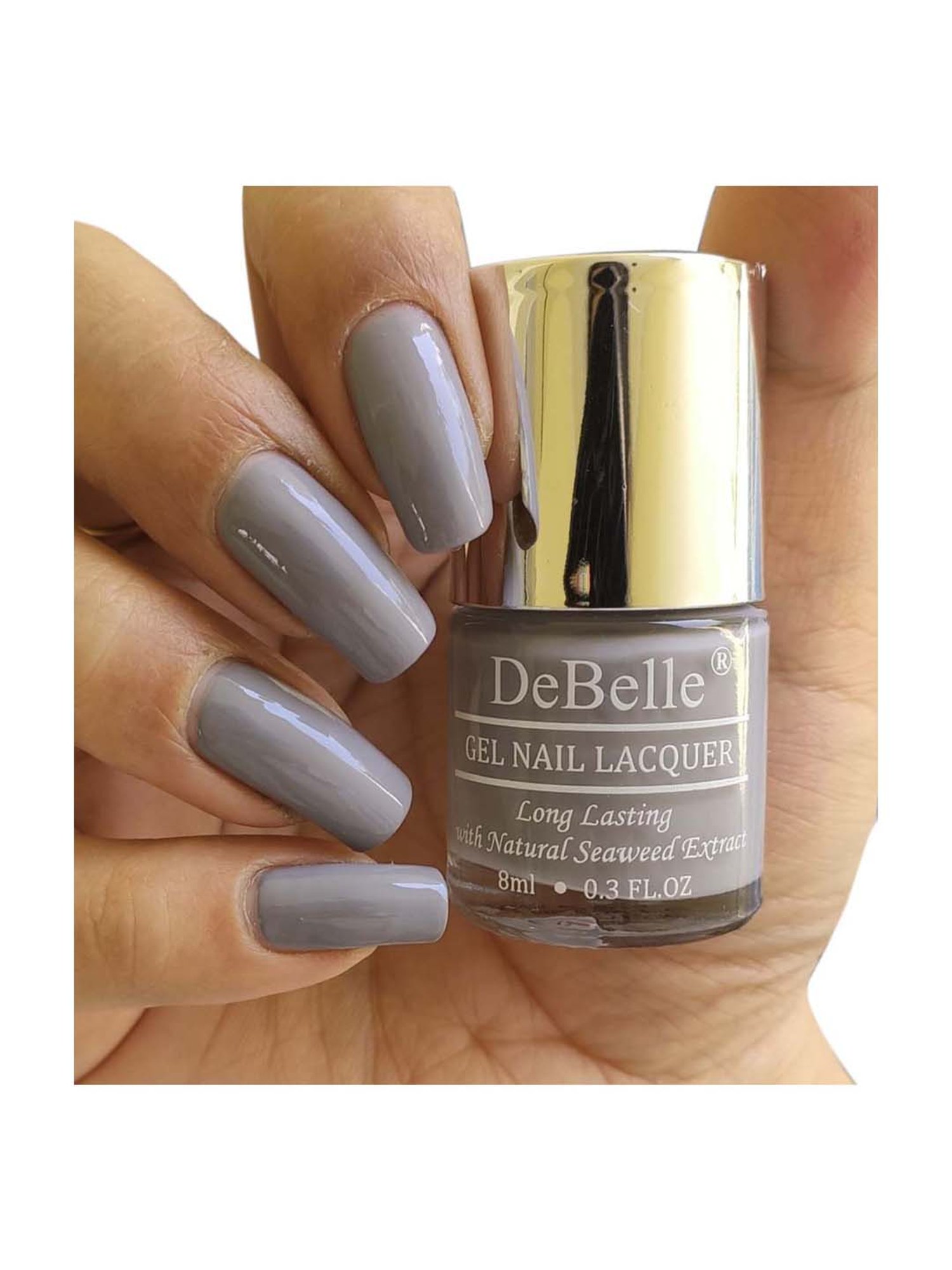 DeBelle Gel Nail Lacquer Sombre Grey - 8 ml