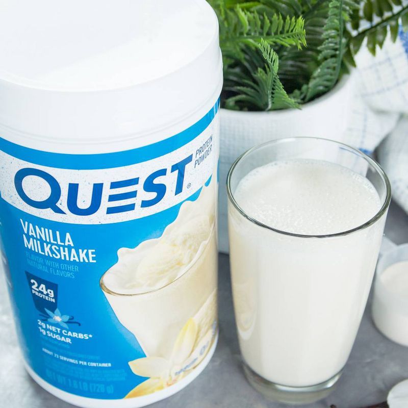 Quest Protein Powder - Vanilla Milkshake - 25.6oz