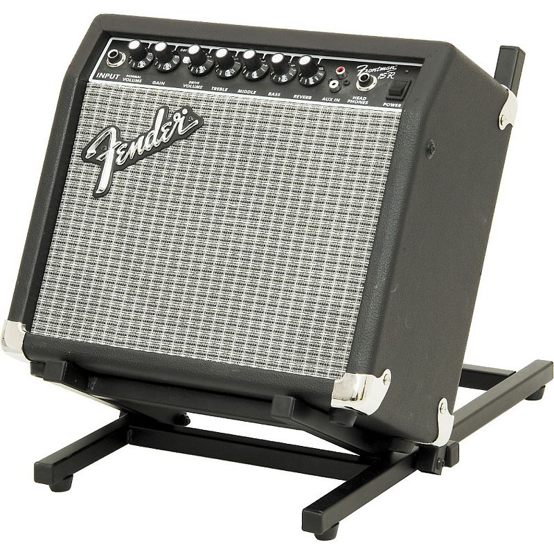 On-Stage Folding Tiltback Amp Stand Black Folds Flat