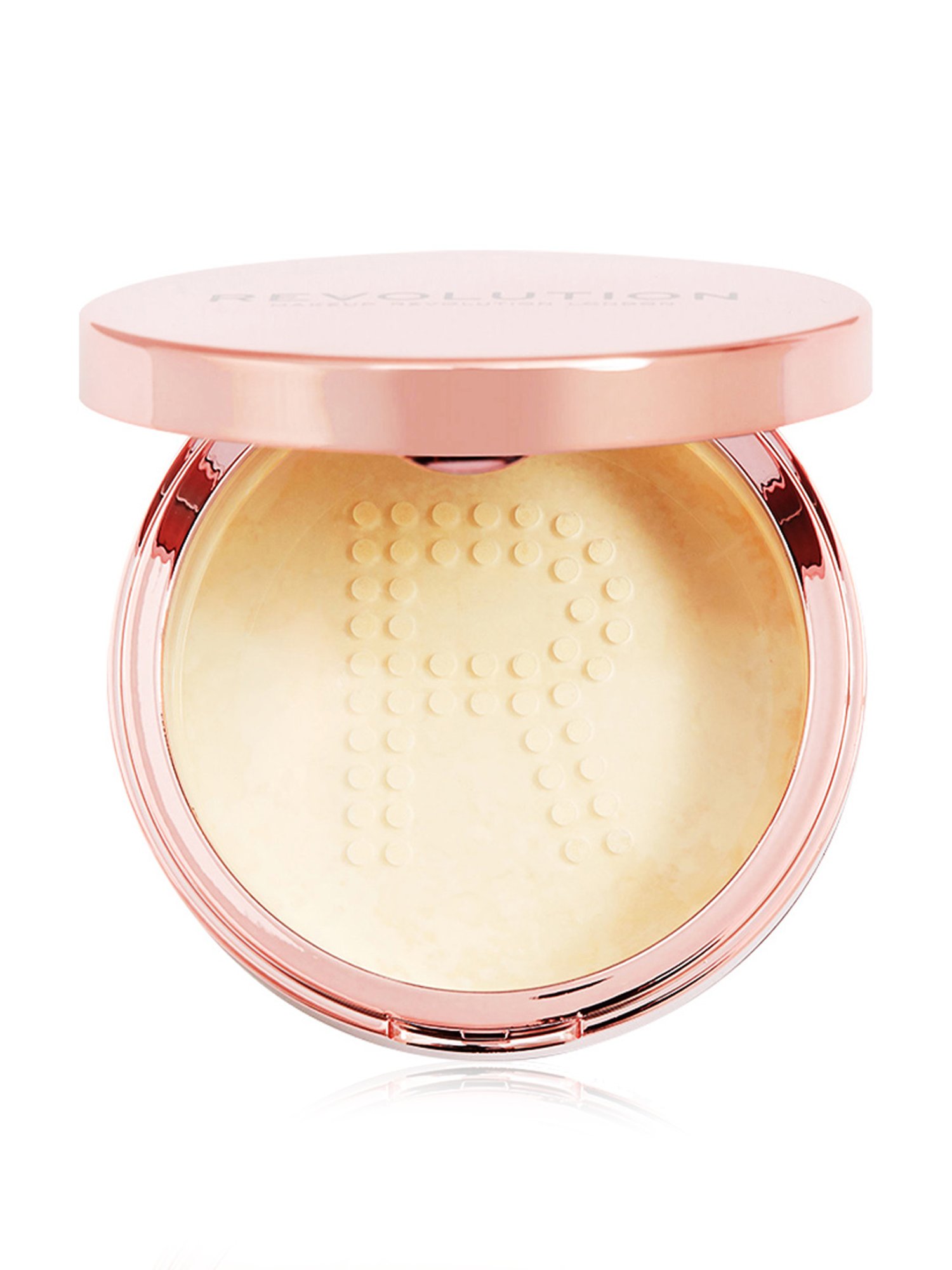 Makeup Revolution Conceal & Fix Light Yellow Loose Setting Powder - 13 gm