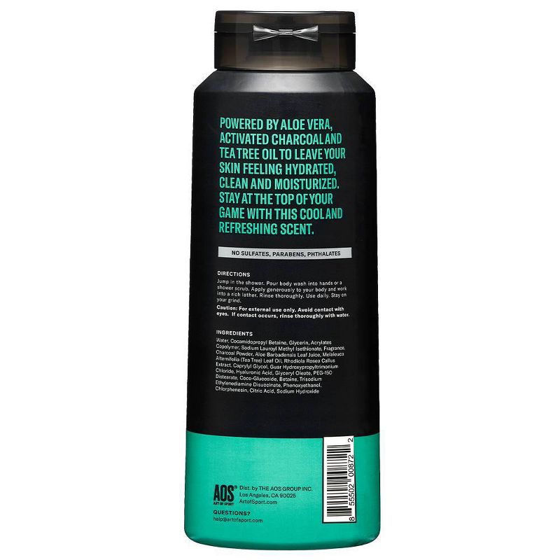 Art of Sport Victory Activated Charcoal Body Wash - 16 fl oz