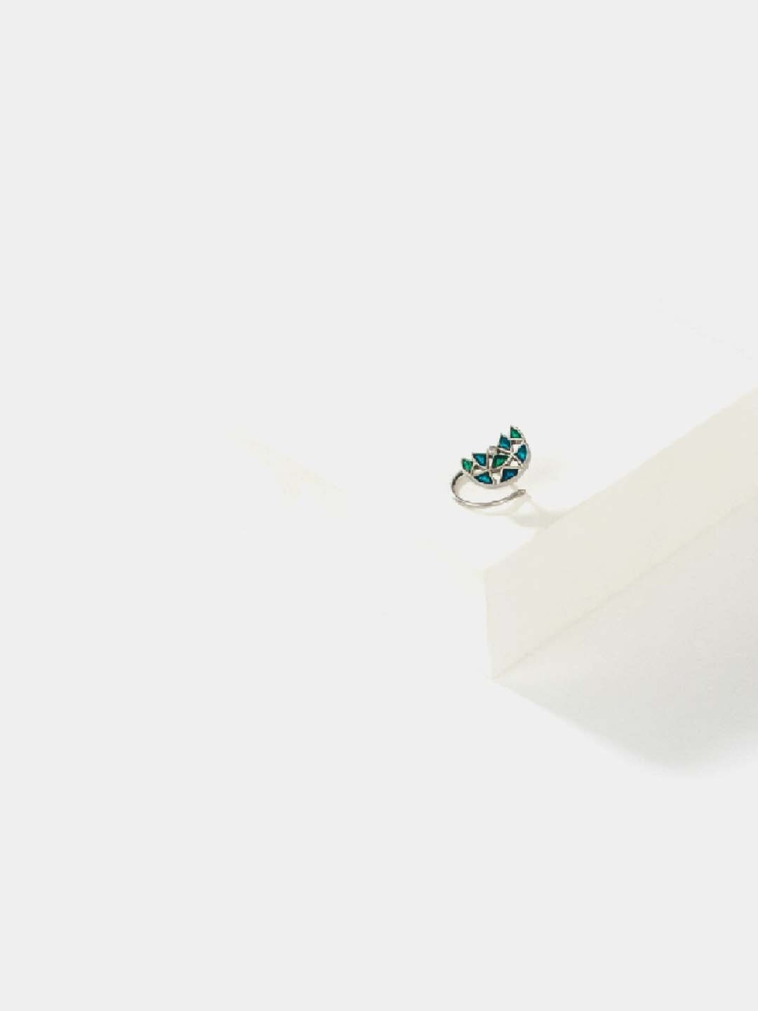 March by FableStreet 92.5 Sterling Silver Classic Nose Ring