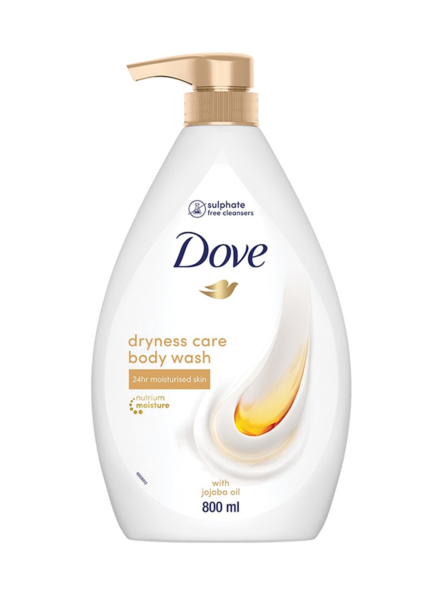 Dove Dryness Care Body Wash with Jojoba Oil - 800 ml