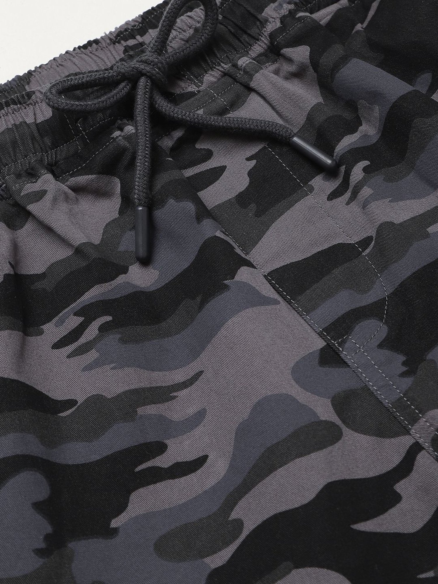 Dennis Lingo Natural Grey  Slim Fit Camouflage Joggers