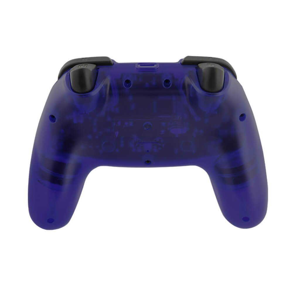 nyko wireless core controller  bluetooth pro controller alternative with turbo and android/pc compatibility for nintendo switch  blue