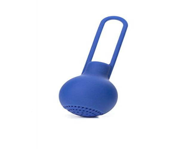 kikkerland bike speaker, blue