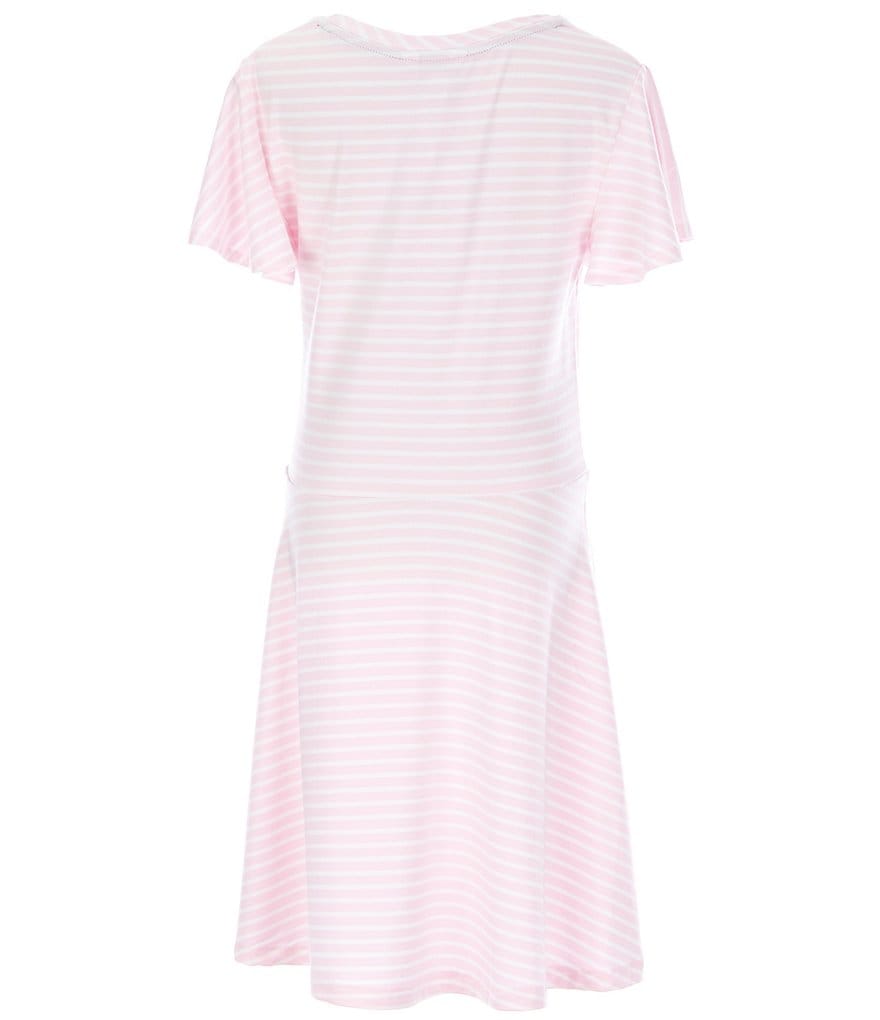 Mini Molly Big Girls 8-14 Ruffle-Sleeve Shift Dress