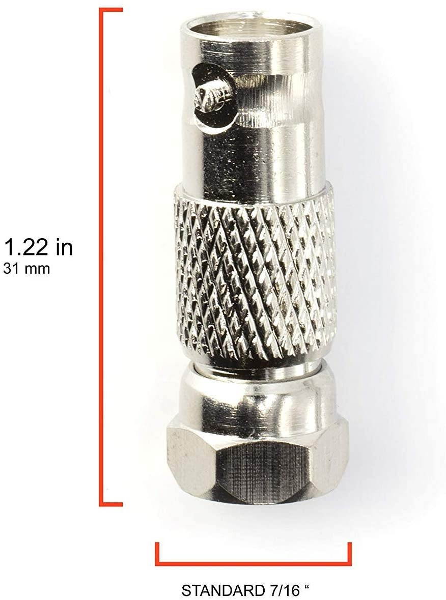 15 foot Blue BJC High-flex 3G/6G HD SDI patch cable (Belden 1505F), BNC to BNC