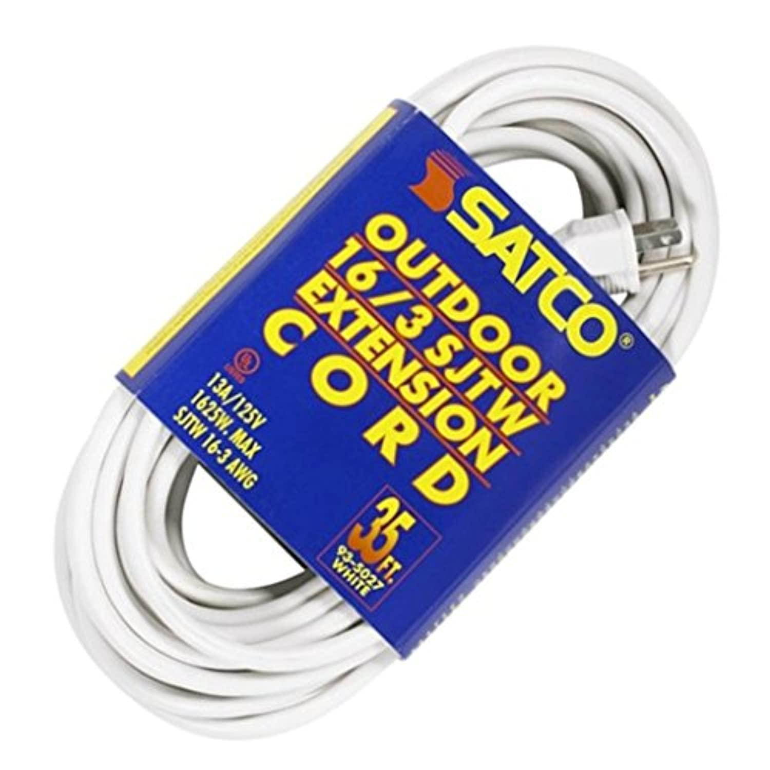 satco 93-5027 extension cord, color
