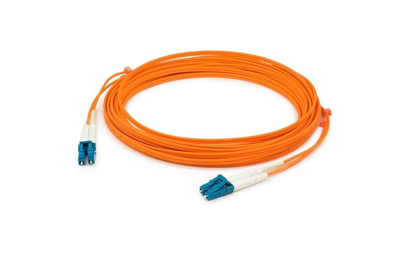 AddOn 3m LC (Male) to LC (Male) Orange OM3 Duplex Fiber OFNR (Riser-Rated) Patch Cable - 100% compatible and guaranteed to work