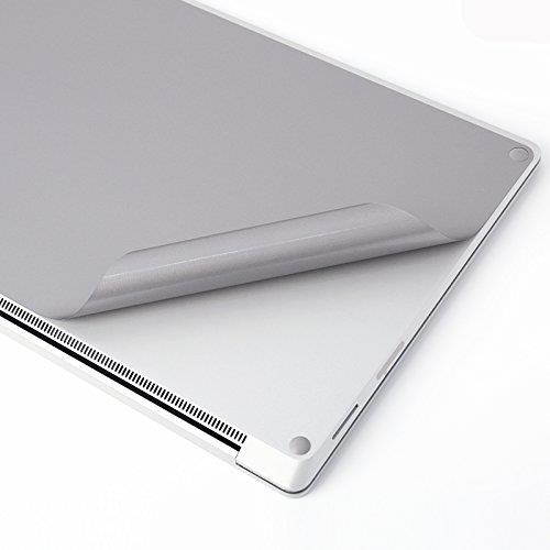 XSKN 2 in 1 Anti-scratch Full Body Skins Ultra Thin Removable Bubble Free Decal Laptop Sticker for Microsoft Surface Laptop (2017+) Upper and Bottom Cover (Space Gray, +Clear Keyboard Skin)